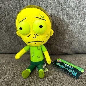 NWT Toxic Morty plush Rick and Morty